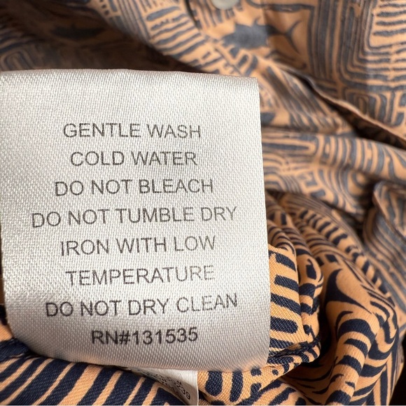 Salt Life SLX Tiki Tuna Button Down Fishing Shirt Sunrise Size Mens Large GUC - Picture 8 of 8